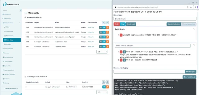 function automatic testing
