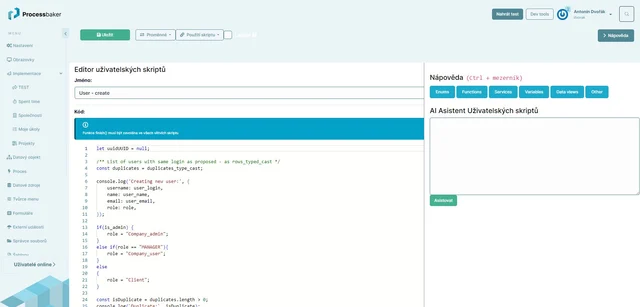 function scripts